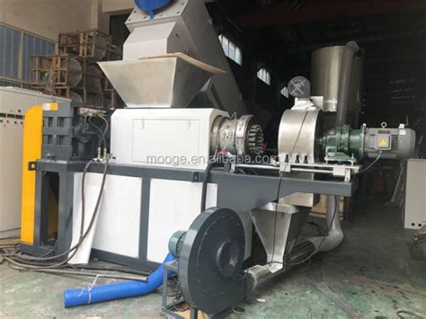 Kg H Waste Plastic Recycling Pelletizing Machine Pp Pe Film