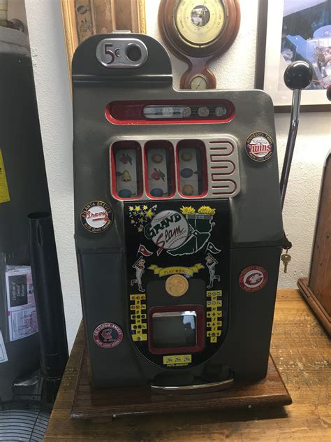 Mills 5 cent Baseball Theme Revamp Slot Machine | Gameroom Show