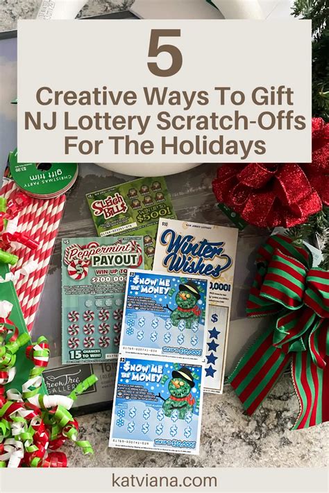 Ways To Make The Perfect Diy Holiday Gift With Nj Lottery Scratch