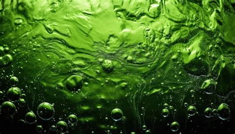 Premium AI Image | Abstract image of toxic water