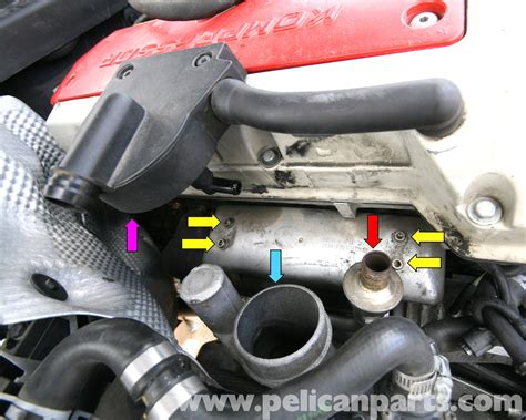 Mercedes Benz Slk 230 Exhaust Manifold Replacement 1998 2004 Pelican Parts Diy Maintenance