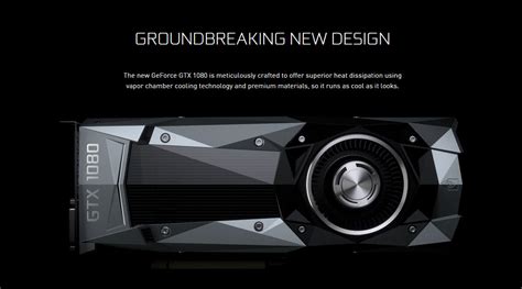 NVIDIA GeForce GTX 1080 Graphics Card Unleashed - $599 US For 8 GB ...