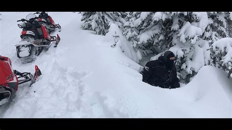 Snowmobiling Trip New Years Day 2020 West Yellowstone Montana Day 1