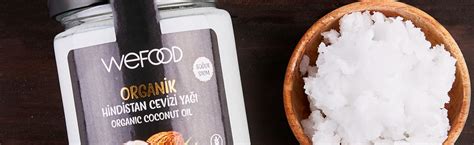 Wefood Organik Hindistan Cevizi Yağı 300 ml Soğuk Sıkım