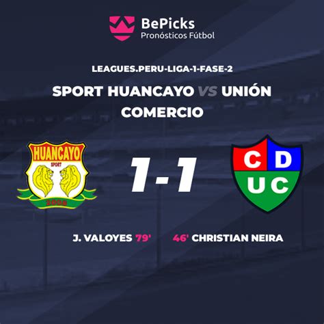 Sport Huancayo Vs Unión Comercio Pronósticos Cuotas Previa Y