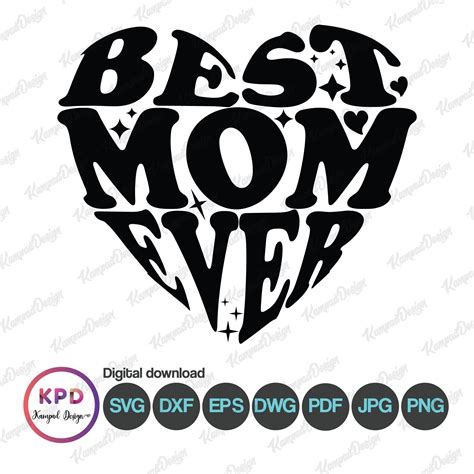 Best Mom Ever Svg Mama Svg Mom Life Leopard Svg Sublimation Design Mama