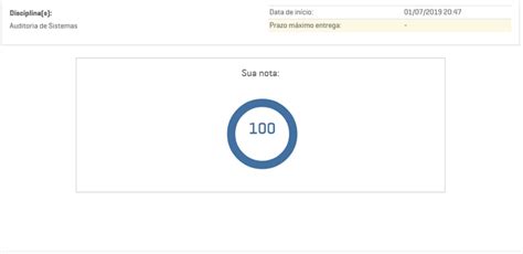Auditoria De Sistemas Uninter Apol Nota Completa