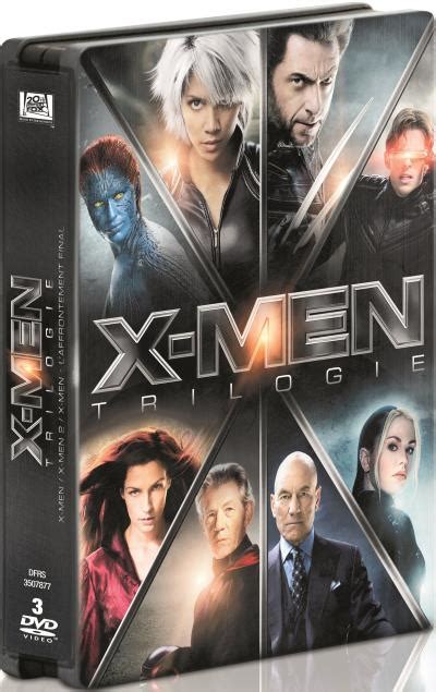 X Men Coffret X Men La Trilogie Edition Limit E Steelbook Dvd Dvd