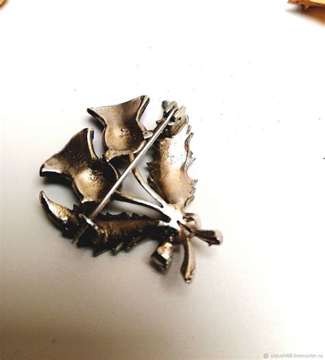 Винтаж: Брошь. Чертополох. England – купить на Ярмарке Мастеров ...
