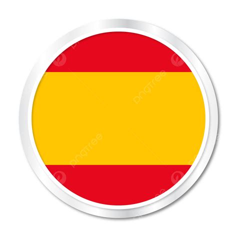 Icono Redondo De La Bandera De España Png Bandera De España Español