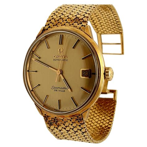 Gold Omega Seamaster Vintage | ubicaciondepersonas.cdmx.gob.mx