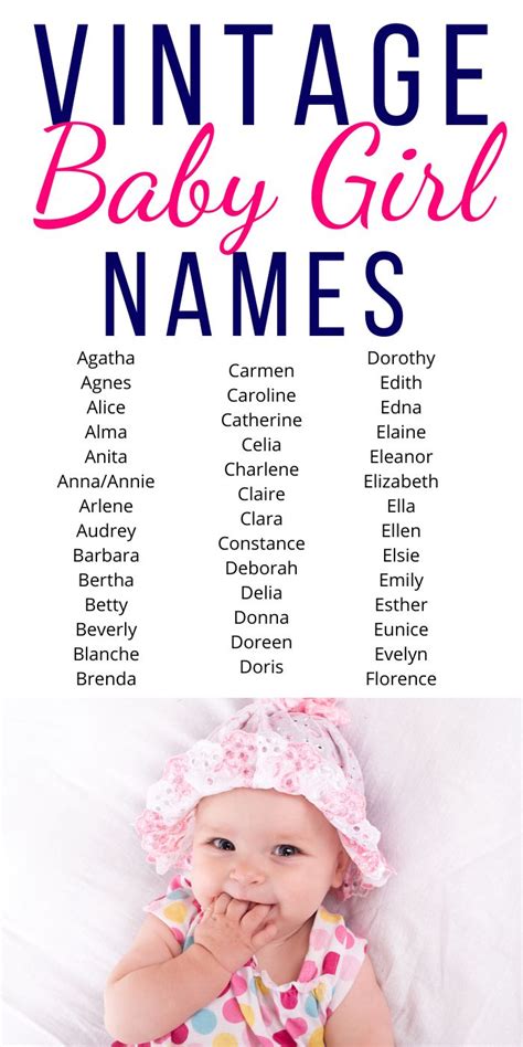 100 Old Fashioned Baby Girl Names Popular And Uncommon Grandma Chic