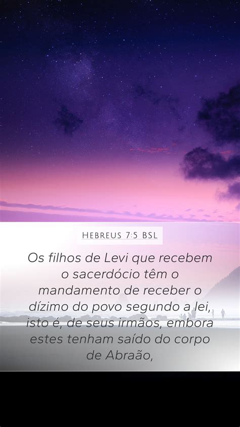 Hebreus Bsl Mobile Phone Wallpaper Os Filhos De Levi Que Recebem