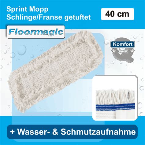 Sprint Mops 40cm Schlinge Franse Getuftet I Vermop