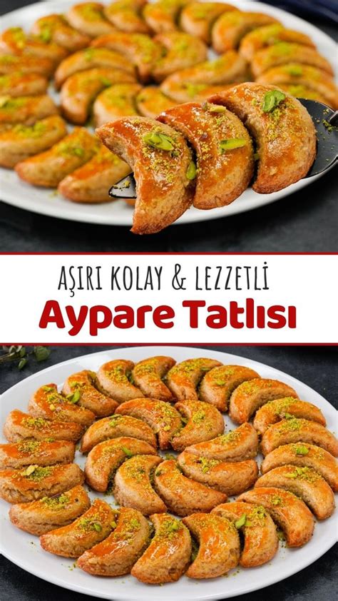 Cevizli Ay Tatlısı Tarifi videolu Nefis Yemek Tarifleri Yemek