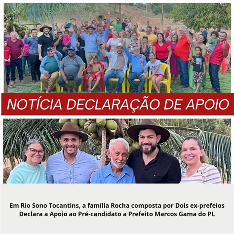 Em Rio Sono To Pr Campanha De Marcos Gama Ganha For A Apoio Da