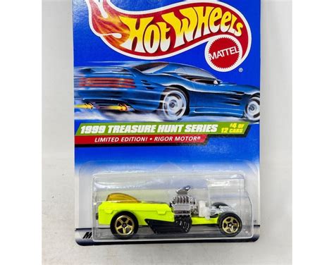 Vintage 1999 Hot Wheels Treasure Hunt Series Rigor Motor Etsy