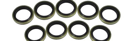 40 Pcs Fuel Sealing Washers Banjo Bolt Seal Washers Fits For Dodge Cummins 12v 24v 5