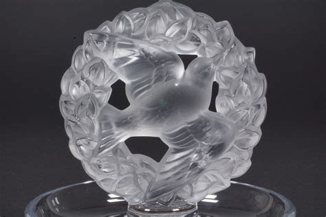 Proantic Coupe Baguier Cristal Lalique