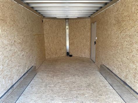 2022 EZ Hauler 7 5x16 Aluminum 10K Enclosed Cargo Trailer W 16 O C