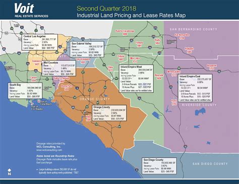 Bouma•Caputo | 2Q18 SoCal Rates Map with Drayage