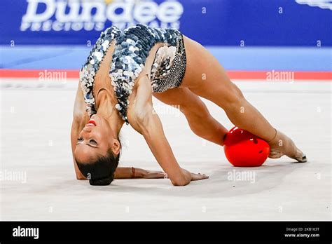 Neviana Vladinova of Bulgaria during Individual Ball Final at the Arena ...