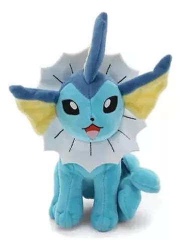 Pelúcia Pokémon Vaporeon Eevee 8 Evolução 3545 Sunny MercadoLivre