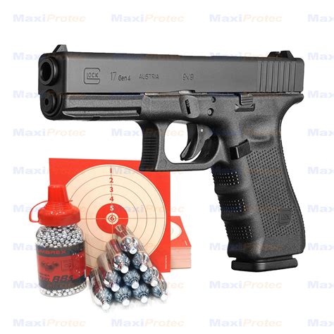 Pistolet Glock 17 Gen 4 Cybergun Full Metal 1 7J Cal 4 5 Mm BBS