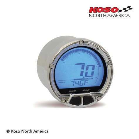 Dl R Tachometer Chrome Koso North America