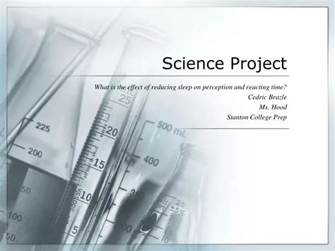 PPT - Science Project PowerPoint Presentation, free download - ID:6093822