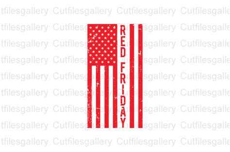 Red Friday Flag SVG, Red Flag SVG Graphic by cutfilesgallery · Creative ...