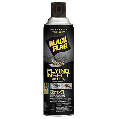 Black Flag Aerosol Indooroutdoor Insecticide Flying Insect Killer