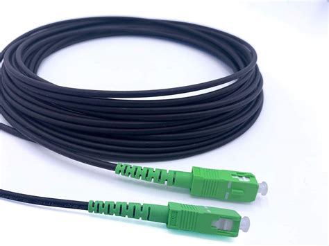 Elfcam Cable A Fibre Optique En Acier Blinde Convient Aux