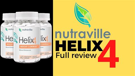 NUTRAVILLE HELIX 4 FULL REVIEW Benefits And Recommendation Honest