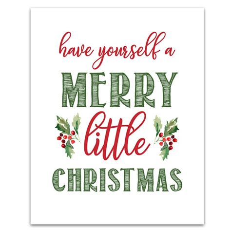 6 Free Printable Christmas Signs Six Clever Sisters