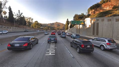 Pedestrian Killed After Darting Onto 101 Freeway in Hollywood: CHP | KTLA