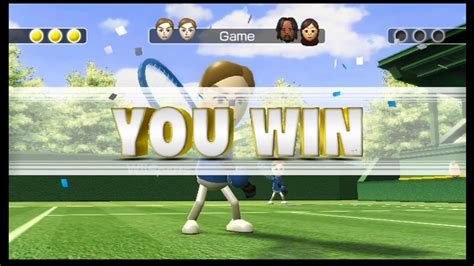 Wii Sports Tennis Pro Run In 1255 Former World Record Youtube