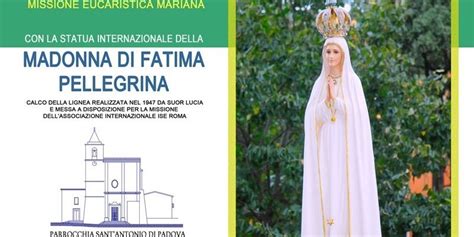 Termoli La Madonna Pellegrina Di Fatima Fa Tappa A Santa Croce Di Magliano