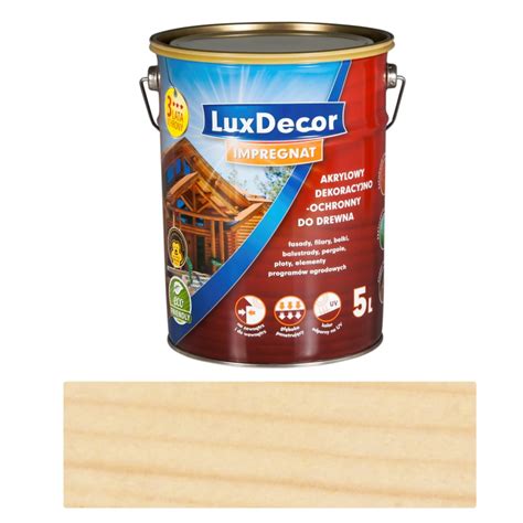 IMPREGNAT DO DREWNA Luxdecor WOSKI 5L BEZBARWNY 005487 Cena Opinie