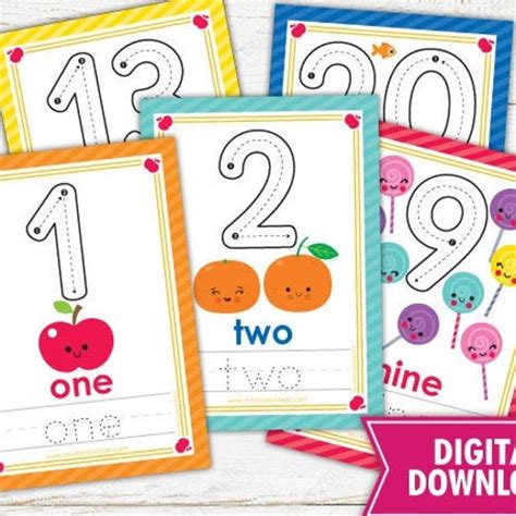 Numbers 1 20 Clipart Clip Art Library Printable 1 To 20 Rectangle