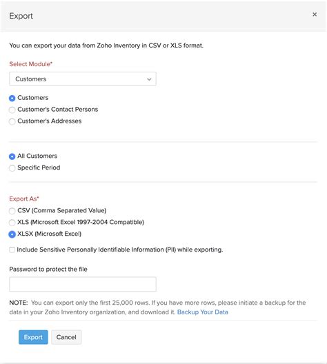 Manage Customers & Vendors:: Help Document | Zoho Inventory