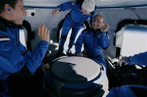 Jeff Bezos Launches On Blue Origins First New Shepard Crewed Flight