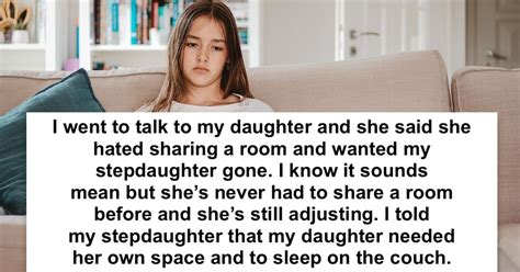 Man Makes Stepdaughter Sleep On Couch Because Daughter Doesnt Want To