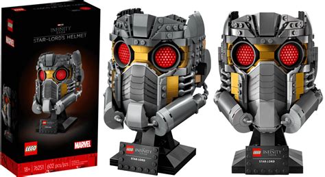 Lego Marvel Star Lord S Helmet Vanaf Nu Te Koop