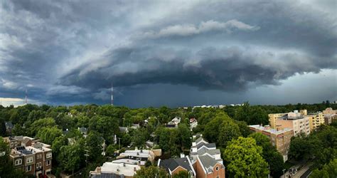 Damages Reported After Tornado Warnings Thunderstorms In Dc Area Wtop News