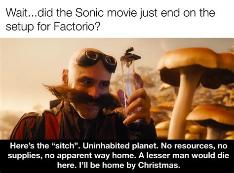 Robotnik About To Play Factorio Irl Rsonicthehedgehog