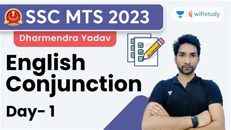 English Conjunction Day Ssc Mts Dharmendra Yadav Youtube