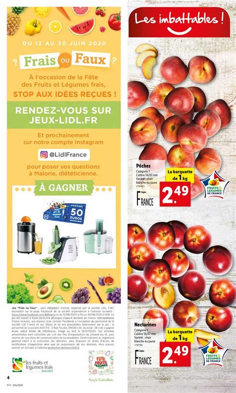 Catalogue Lidl De La Semaine Du Au Juin Monsieurechantillons Fr