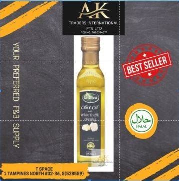 Ladiva Truffle Oil With White Truffle Dressing Halal Food Drinks