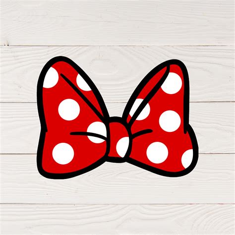 Minnie Bow Svg Minnie Mouse Bow Svg Red Minnie Mouse Bow Minnie